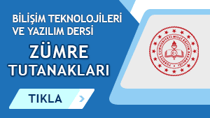 bilişim teknolojileri zümre tutanakları