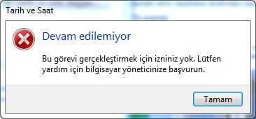 devam edilemiyor